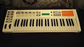 M-Audio Venom Synthesizer Factory Demo Song