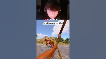 Missed Every Shot With a Bow... 14k Hours BTW 😭 #rust  #rustgame  #shorts