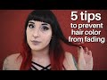 5 tips to prevent hair color from fading - how to keep hair color long lasting