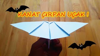 BAT AIRPLANE  MAKING FLATING AIRPLANE FROM PAPER