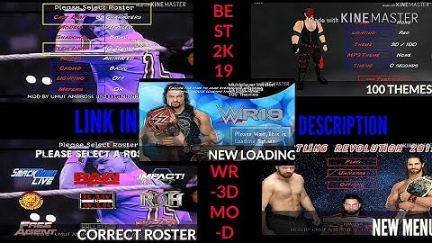 WR3D 2K19 LATEST MOD WITH LINK 👇