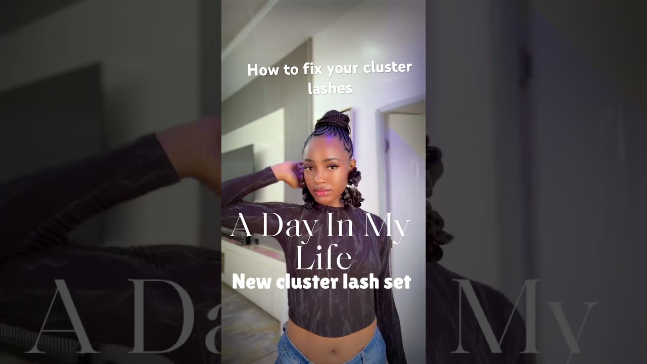 How to fix your cluster lashes 