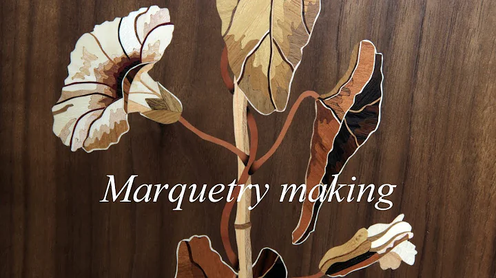 Marquetry making, marquetry cabinet part 1