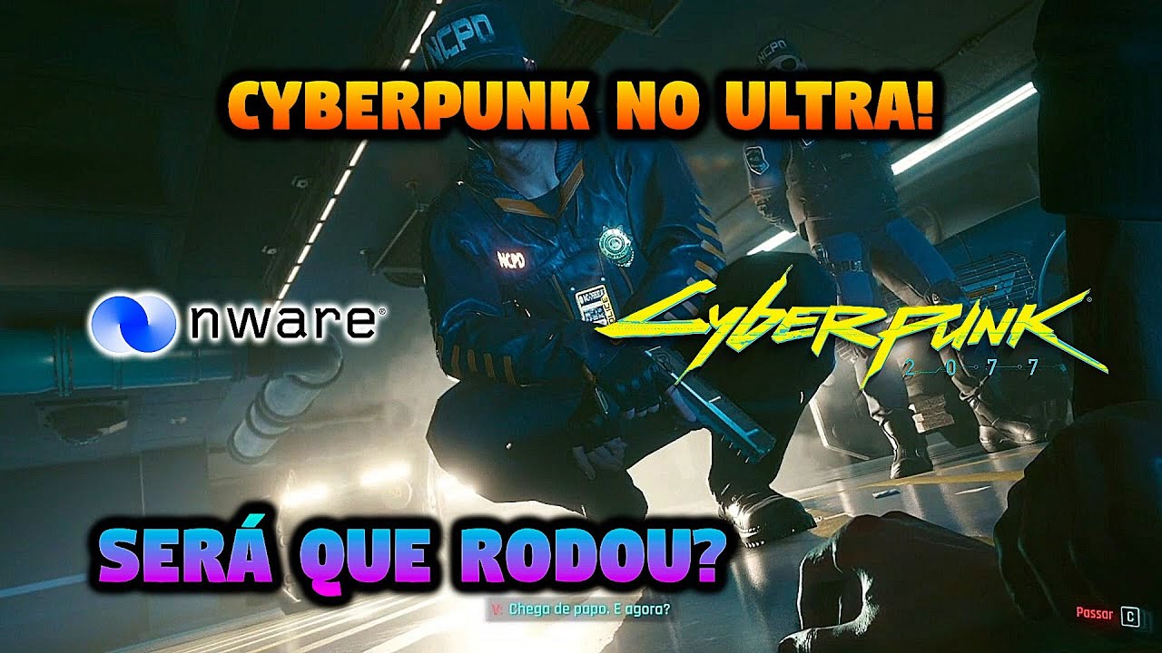 TESTEI CYBERPUNK 2077 NO ULTRA NO NWARE - CLOUD GAMES BRASIL