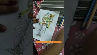 Lord Vishnu Varaha Avatar Sketch 🙏