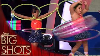 Hula Hooping Sisters Ana María & Valery Little Big Shots