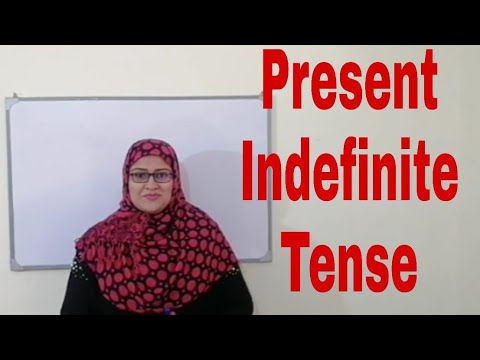 Present Indefinite Tense English Grammar