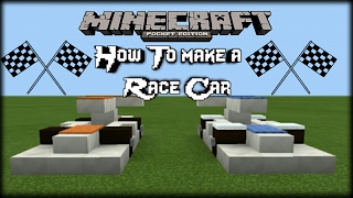 |MCPE| How to Make a Race Car! screenshot 2