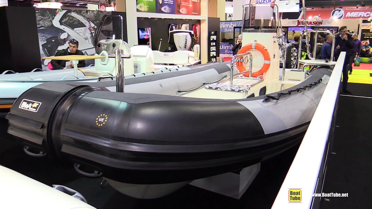 2016 BWA Super Pro 220 Inflatable Boat - Walkaround - 2015 Salon Nautique de Paris