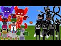 Tricky Gang vs. Cartoon Cat Gang in Minecraft