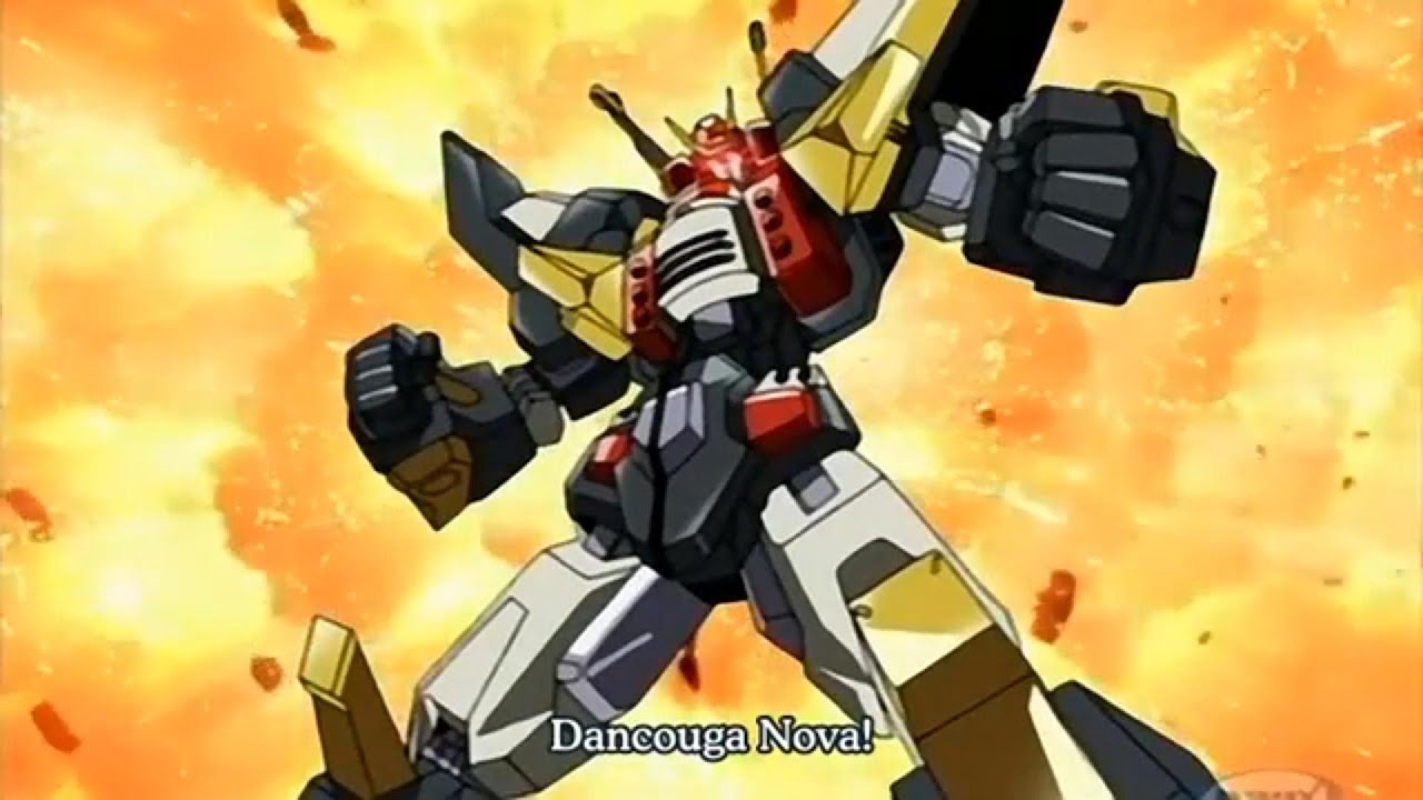 Juusou Kikou Dancouga Nova All Transformation and Gattai