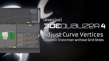 3DEqualizer4 R4 [exercise] - Adjust Curve Vertices / Dynamic Distortion without Grid Shots