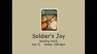 Soldier's Joy - bluegrass backing track chords