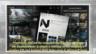 Microsoft news application screenshot 4