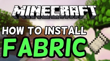 How To Download Fabric Modloader for Minecraft! (2019)