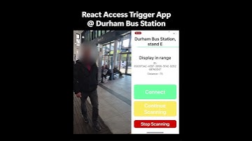 Durham Bus Station: Automatic, proximity notification in-phone webpage page & talking displays.