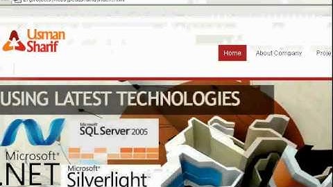Asp.net Tutorial in urdu : how to apply themes or CSS template by usman sharif