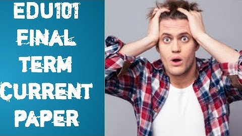 Edu101 current paper