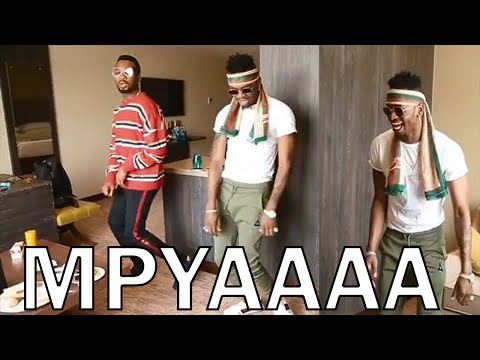 DIAMOND AJA NA STAILI MPYA YA KUCHEZA KATIKA WIMBO MPYA..
