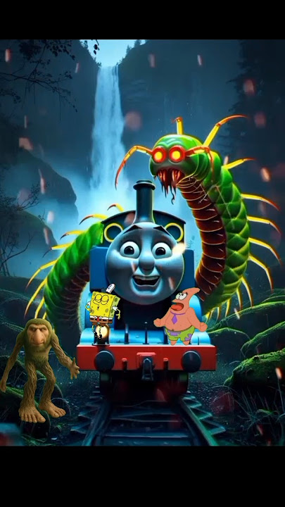 Crazy Millipede Thomas a Fear #shortvideo #trending #cursedthomasthetrain #thomasandfriends