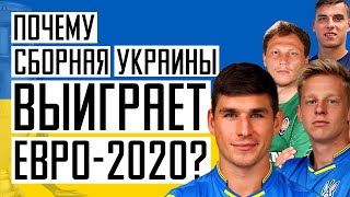 Евро 2020 Сборная Украины по футболу. Шевченко, Зинченко, Малиновский.