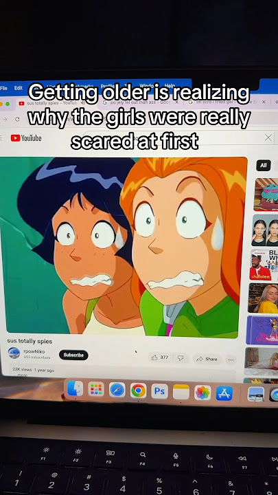 ON A KIDS SHOW LOL!?  #totallyspies #fyourpage #fyp #fyou #asheleyspam