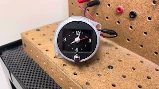 1962 Oldsmobile Clock Repair Quartz Conversion By Instrument Services, Inc.