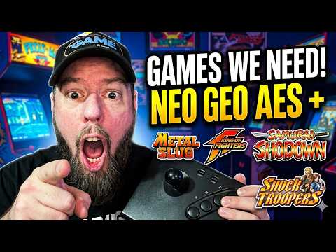 We NEED these Neo Geo AES games...