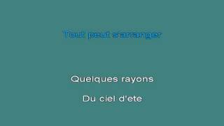 Sous le ciel de Paris   Edith Piaf [karaoke] chords