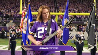 AIDAN FISHER - Minnesota Vikings National Anthem 2023