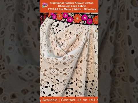 Lace Dress Material Fabric |  Charu Creation Fabric Store |