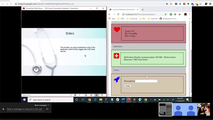 CDS Hooks Presentation Team A-Plus