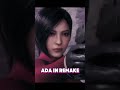 Ada In Original Vs Remake 😍 #adawong #re4 #re4leon #residentevil4