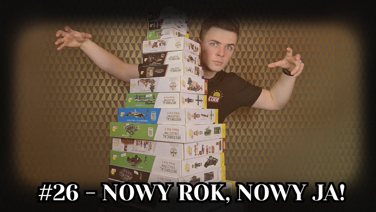 ➡️ #26  - NOWY ROK, NOWY JA! (Q&A i budowanie COBI M3 Stuart) 💥