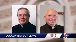 Priests on leave amid misconduct allegations