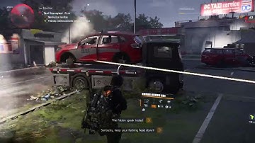 The Division 2: Control Point - Taxi Graveyard