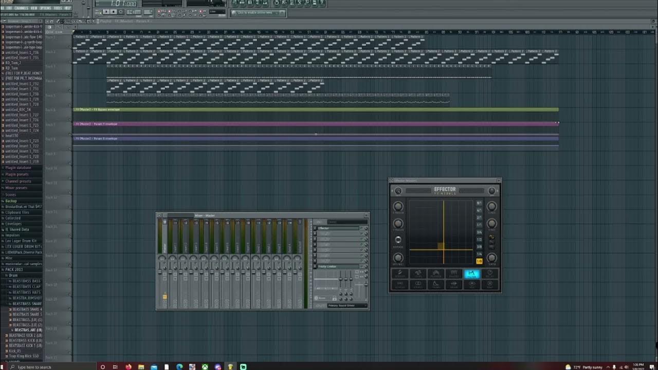 Fl studio 11 How to use Effector 2022 and set up , drops YouTube