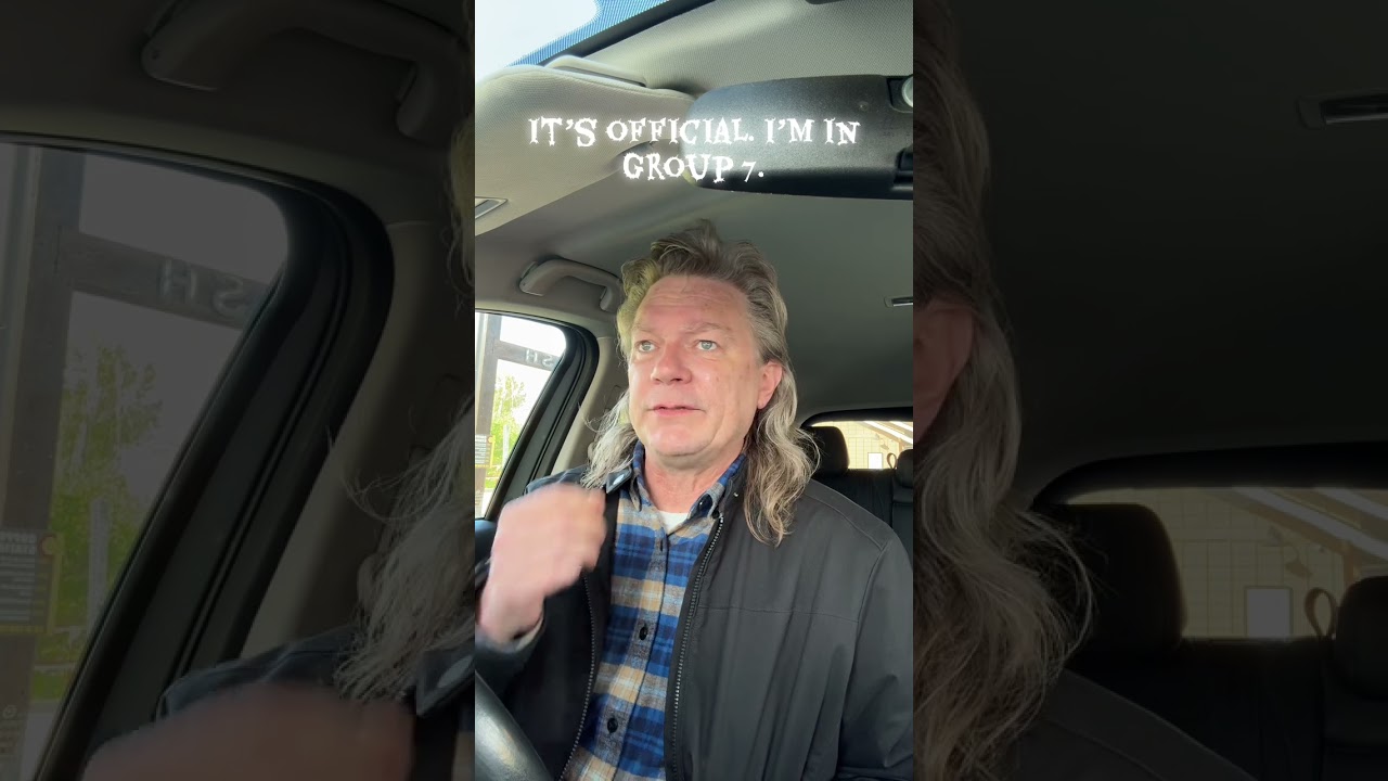 It’s official. I’m in Group 7. 