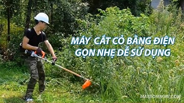 Máy cắt cỏ bằng điện 24V DC gọn nhẹ dễ sử dụng