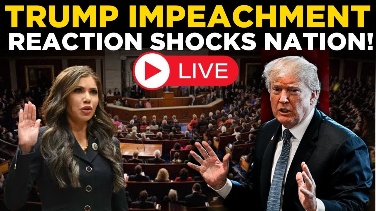 TRUMP IMPEACHMENT LIVE: Trump Reacts To House Impeachment Charges In US News Coverage |Breaking LIVE