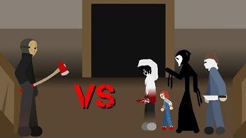 Jason vs jeff the killer,Micheal Myers,Chucky and Ghostface (Shorts)