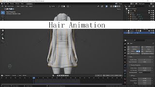 Hair Animation in Blender - Tutorial screenshot 4