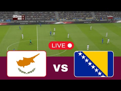 قبرص ضد البوسنة والهرسك مباشر تصفيات كأس العالم أوروبا 2025 مباراة كاملة عالية الدقة  