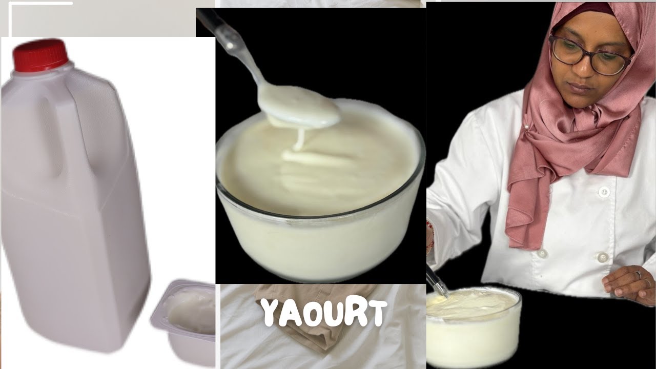 Comment faire du Yaourt maison avec 2 Ingredients - Recette de Ramadan - Episode 3