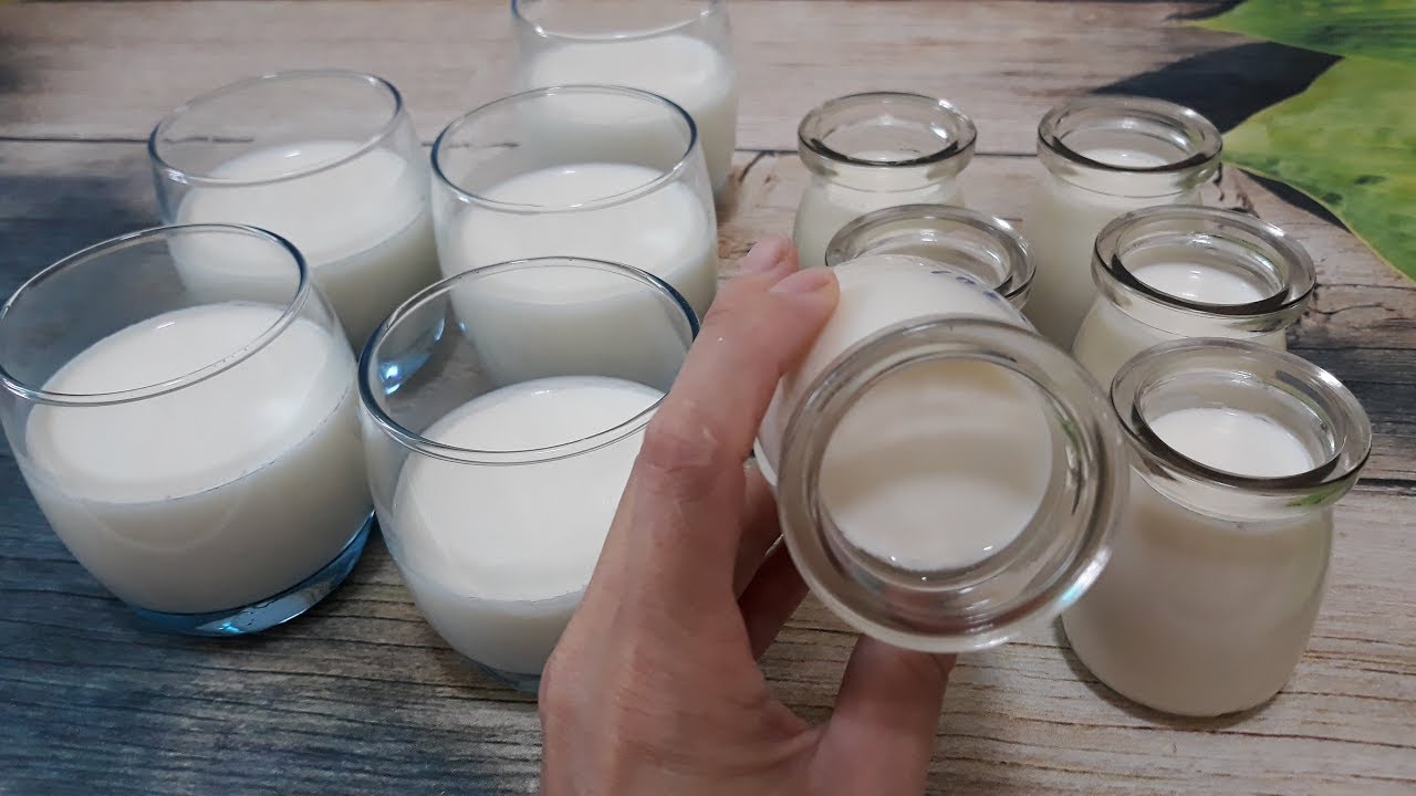 Công thức TỰ LÀM SỮA CHUA bất bại, đơn giản tại nhà