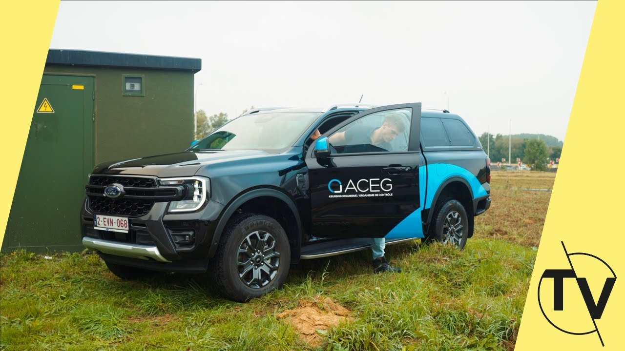Aceg werkt met de nieuwe Ford Ranger Wildtrak - BOUW.TV 28 (Kanaal Z)