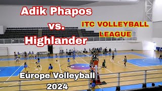 Adik Phapos vs. Highlander || ITC VOLLEYBALL LEAGUE CYPRUS 2024