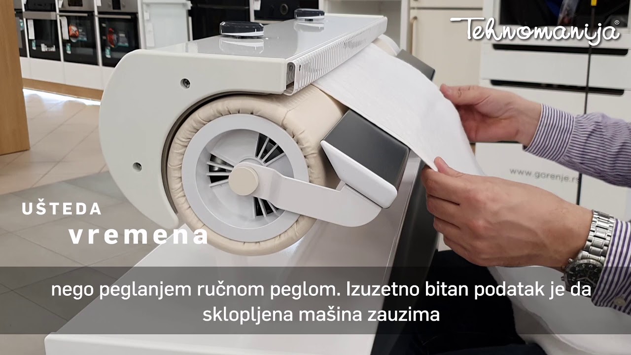 RollMan mašina za peglanje veša - YouTube