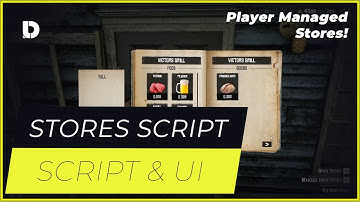 RedM | Advanced Stores - Player Managed Stores [VORP / REDEMRP / RSG]