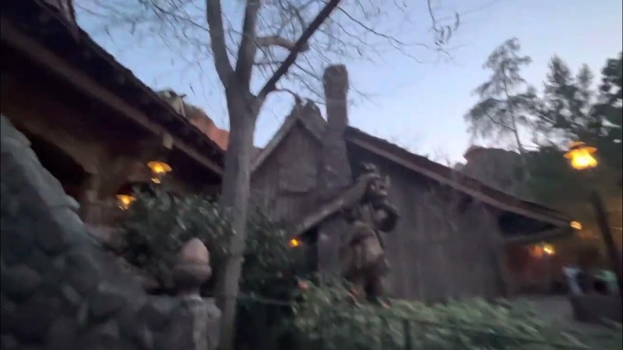 Disneyland splash Mountain Queue Walkthrough YouTube